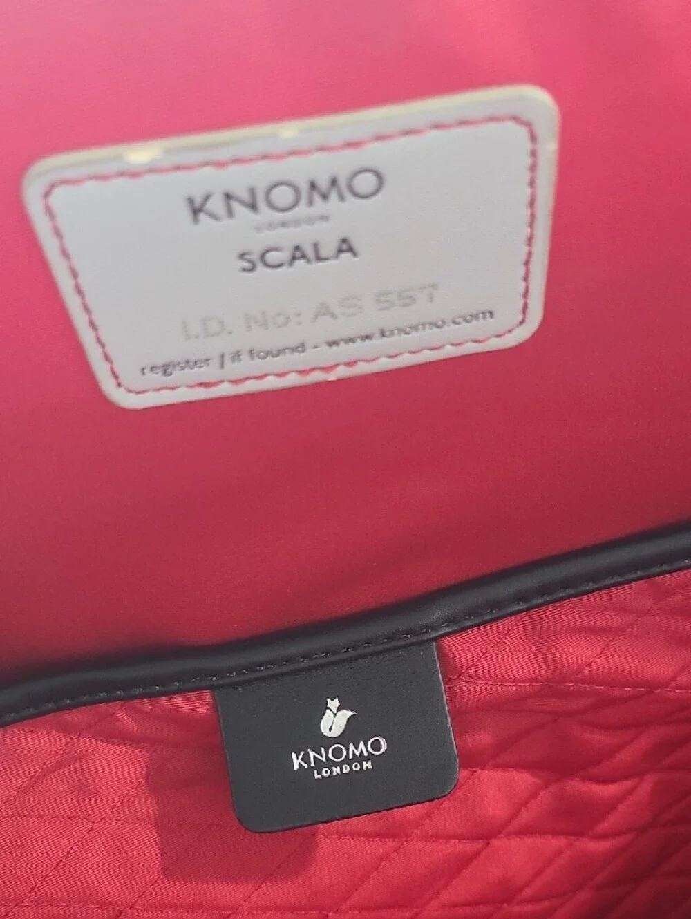 Knomo London Scala Rolling Laptop Bag